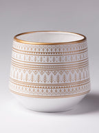 Ceramic w/ Geometric Tree Print