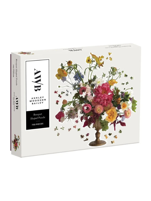 Bouquet Shaped 750 Piece Puzzle
