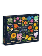 Edible Flowers 1000 Piece Puzzle