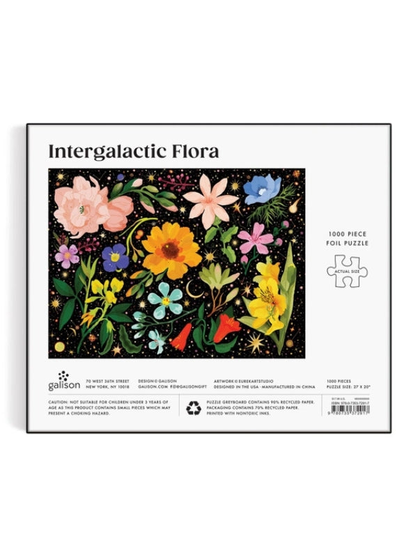 Intergalactic Flora 1000 Piece Foil Puzzle