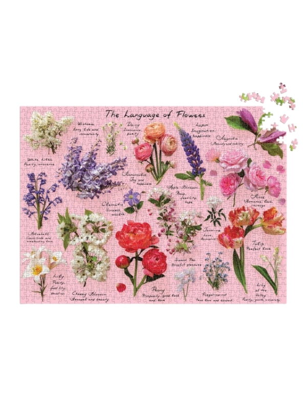 Language of Flowers 1000 Piece Puzzle