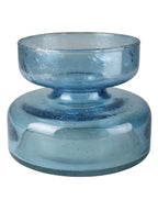 Seeded Glass Bulb Forcing Vase