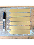 Reusable Metal Plant Stakes - Set of 6