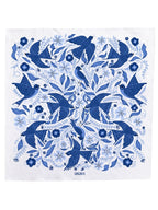 Blue Songbird Flour Sack Tea Towel