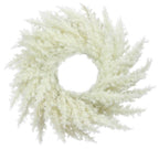 Pampas Grass Waxed Amaryllis Wreath