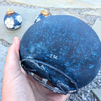 Hand Painted jumbo waxed amaryllis bulbs from Peru are handcrafted and individually numbered.