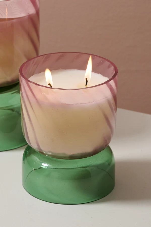 Pink Tulip Candle